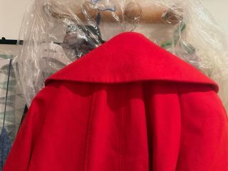 Abrigo Cortefiel Rojo