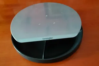 Soporte Monitor Kensington Giratorio Negro/Plata