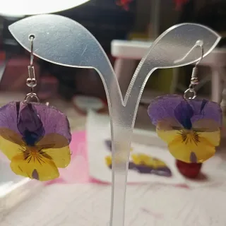 Pendientes de pensamientos naturales