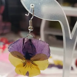 Pendientes de pensamientos naturales