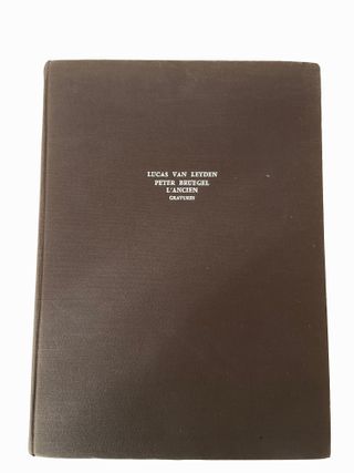 Art book - libro Bruegel y Lucas van Leyden: Gravu