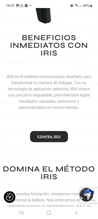 Máquina para hacer mechas peluquería