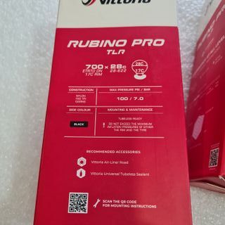 2x Cubiertas Vittoria Rubino Pro IV 700x28 TLR