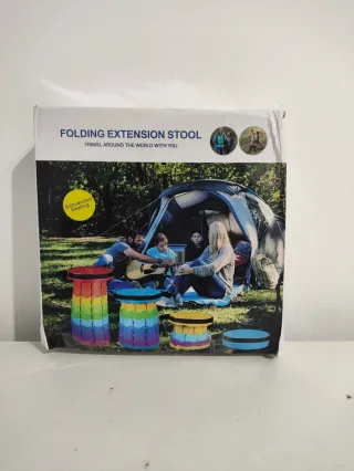 Silla plegable portátil nunca usada