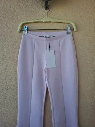 Pantalón interlock flare