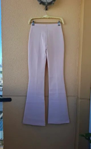 Pantalón interlock flare