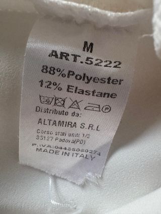 Pantaloni eleganti ALTAMIRA bianchi
