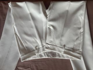 Pantaloni eleganti ALTAMIRA bianchi