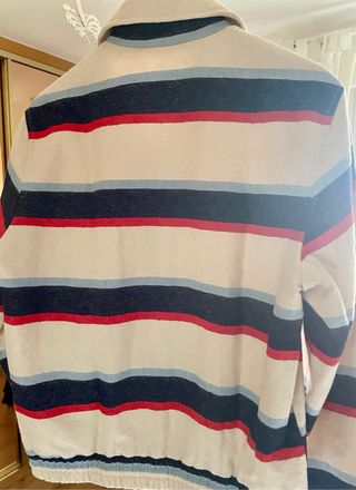 Cazadora de rayas de Zara