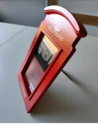 Marco de fotos cabina telefónica Londres