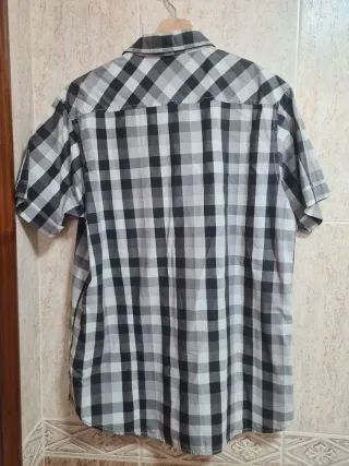 Camisa Springfield cuadros manga corta