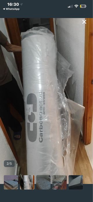 MATERASSO VISCOELASTICO + Molle insacchettate