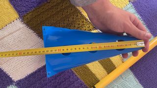 Juego de conos deportivos azules