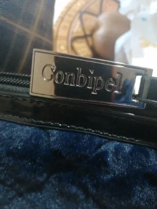 Borsa Conbipel donna blu trapuntata