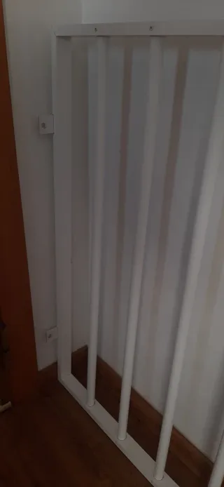 Reja aluminio blanca