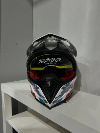 Casco moto Trail X-Cross. Nuevo. Varios colores