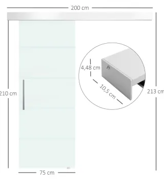Puerta Corredera Cristal