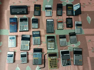 Lote Calculadoras Antiguas Vintage