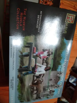 Maqueta 1/48 Figuras Soldados Plástico