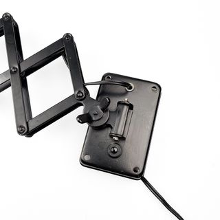 Lámpara pared extensible metal 1980s