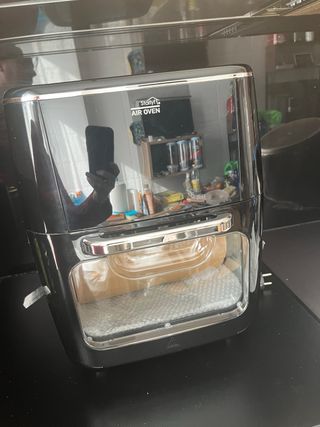 Freidora de aire negra