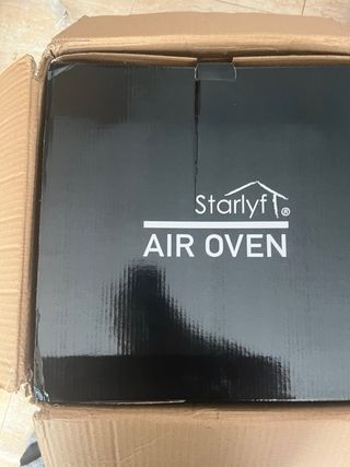 Freidora de aire negra