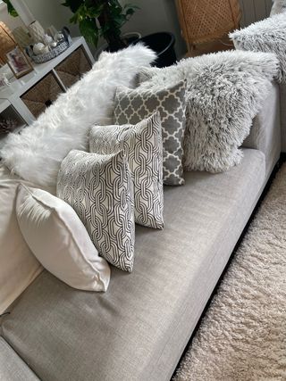 Funda sofá Ikea Kramfors gris