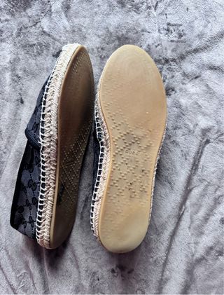 Alpargatas Gucci GG Canvas