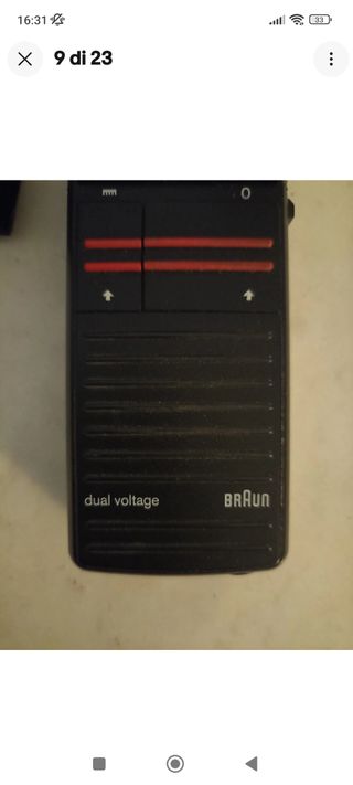 Rasoio Braun Vintage