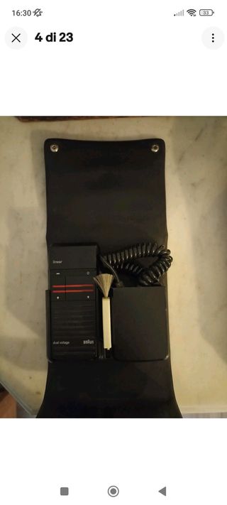 Rasoio Braun Vintage