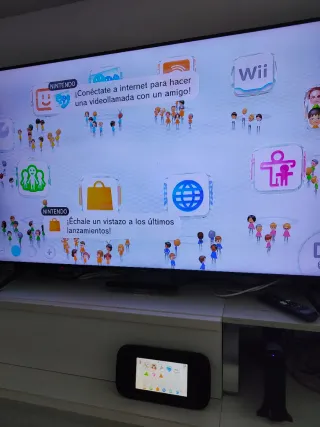 Consola Nintendo Wii U 32 GB Negra + 4 Mandos