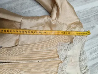 Corpiño fallera niña dorado y blanco