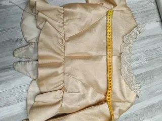 Corpiño fallera niña dorado y blanco