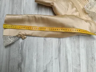 Corpiño fallera niña dorado y blanco