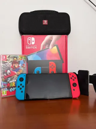 Nintendo Switch OLED Azul/Rojo