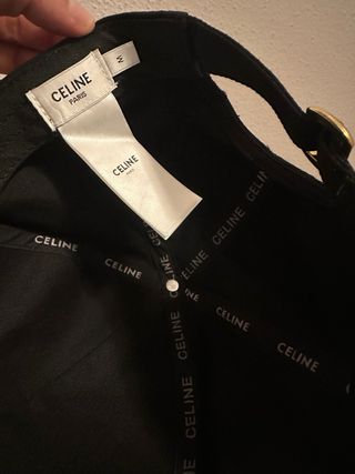 Cappellino Celine Nero