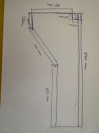 Mueble de salón de madera y cristal