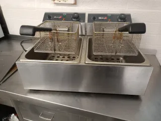 Freidora profesional acero inoxidable