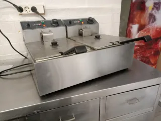 Freidora profesional acero inoxidable