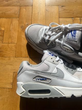 Nike Air Max 90 Talla 42.5 Azul Racer Blanco