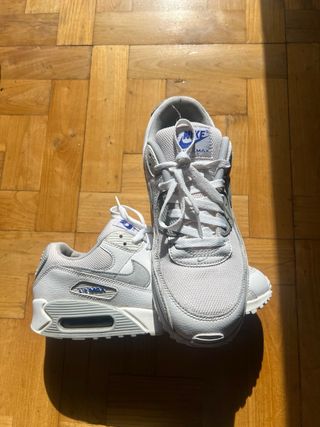 Nike Air Max 90 Talla 42.5 Azul Racer Blanco
