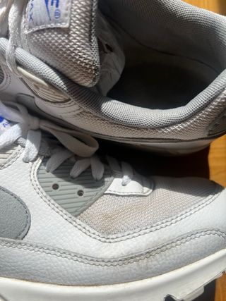 Nike Air Max 90 Talla 42.5 Azul Racer Blanco