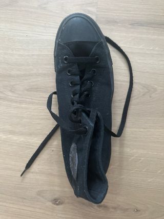 Converse Negras Talla 42,5