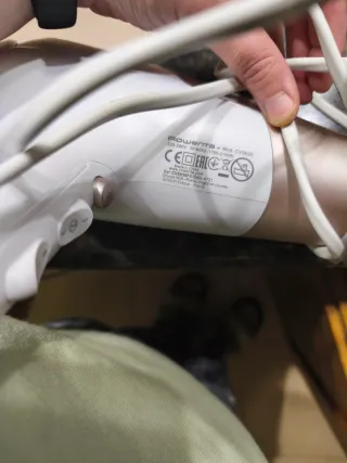 Secador Rowenta Ionic Booster Oro Blanco