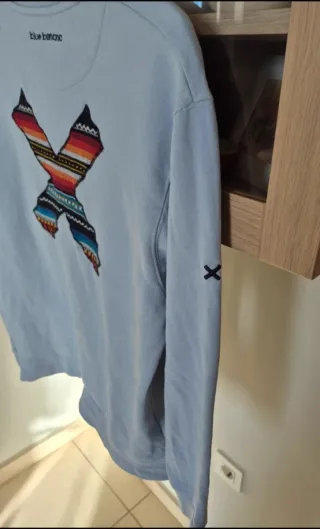 Sudadera Celeste Blue Banana