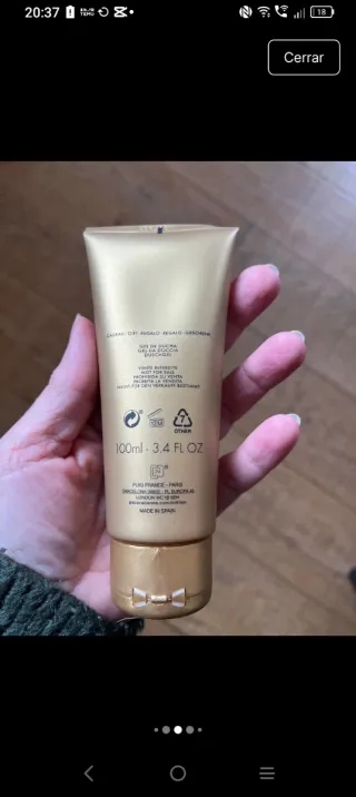 Perfume  + Gel  1 Million Hombre Dorado 100ml prec