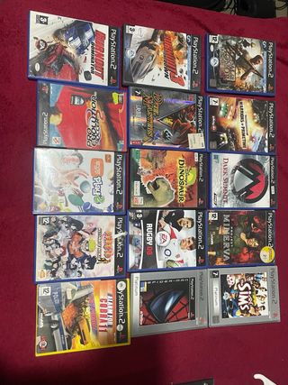 Cajas vacías PS2 (PlayStation 2) - Varias