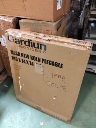 Mesa plegable resina 180×74×74 Gardiun