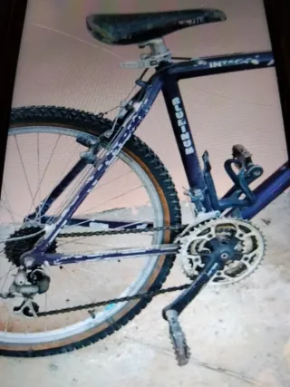 Bicicleta de montaña con marchas