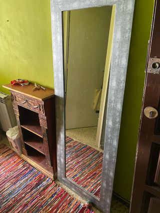 Espejo Marco Plateado 158/59